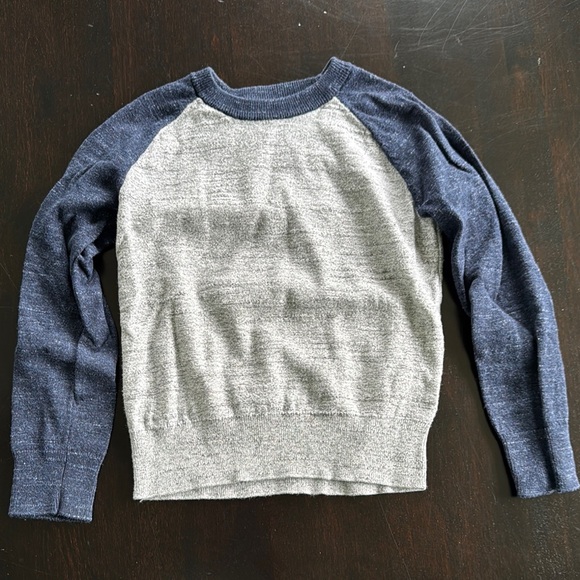 Crewcuts Other - Crewcuts Blue and Gray Kids Sweater